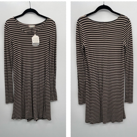 Altar'd State Dresses & Skirts - Altar’d State woman’s stripped long sleeve lightweight dress. NWT